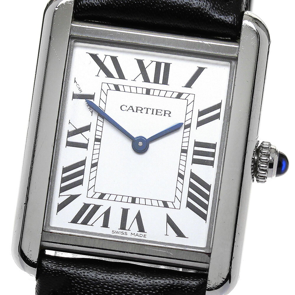 カルティエ CARTIER WSTA0030 タンクソロ SM クォーツ レディース _847993【ev10】【中古】