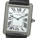 カルティエ CARTIER W5200003 タンクソロLM クォーツ メンズ _847768【中古】(2)