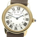 カルティエ CARTIER W6700355 ロンドソロ SM K18YGコンビ クォーツ レディース _849804【中古】(2)
