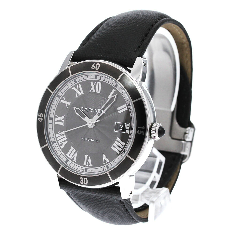 カルティエ CARTIER WSRN0003 ロンド クロワジエール ドゥ デイト 自動巻き メンズ _845681 中古 closer01-10217286 CLOSER サンプル画像2