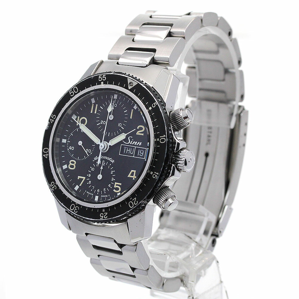 ジン Sinn 103 クロノグラフ デイデイト 自動巻き メンズ _847490【中古】