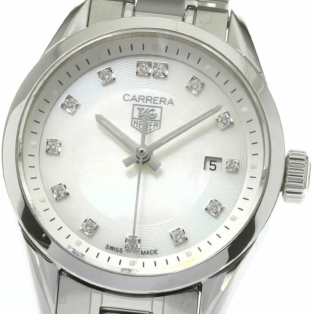 タグホイヤー TAG HEUER WV1411.BA0793 カレラ 13Pダイヤ クォーツ レディ ...