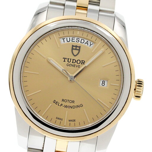 チュードル TUDOR 56003 グラマー デイトデイ YGベゼル 自動巻き メンズ 良品 _849750【中古】 チュードル TUDOR 56003 グラマー デイトデイ YGベゼル 自動巻き メンズ 良品 _849750【中古】