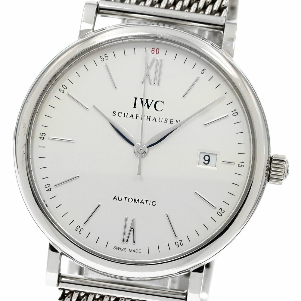 IWC IWC SCHAFFHAUSEN IW356505 ポートフィノ デイト 自動巻き メンズ _861386【中古】