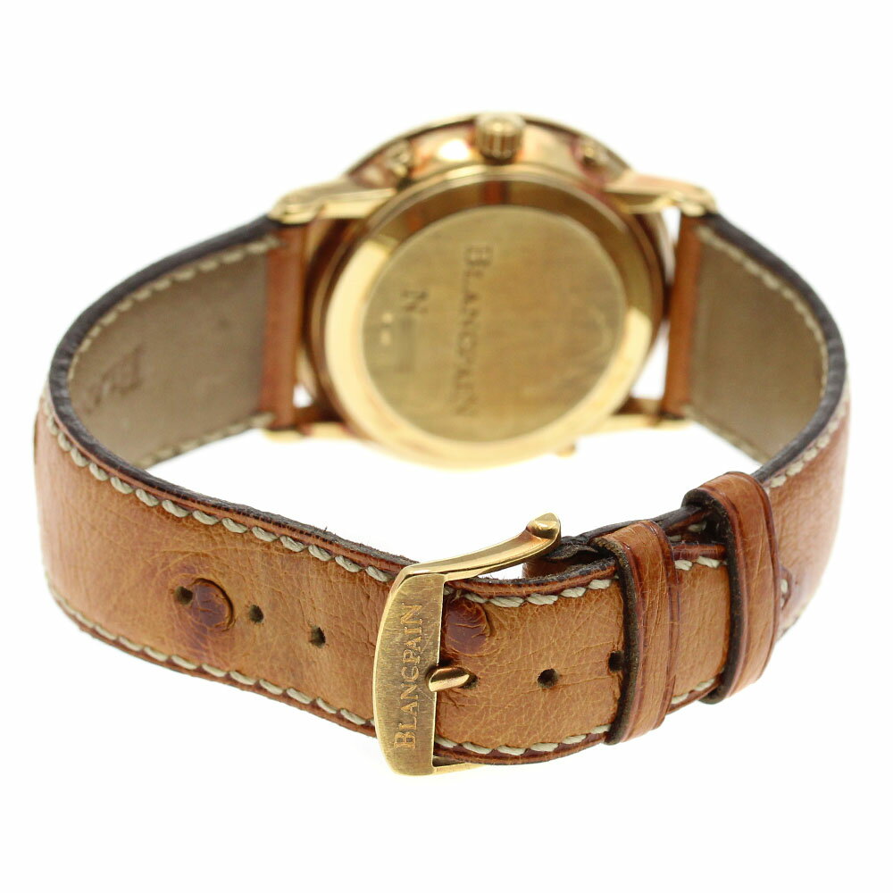 ブランパン Blancpain ヴィルレ K18YG トリプルカレンダー 自動巻き メンズ _846389【中古】