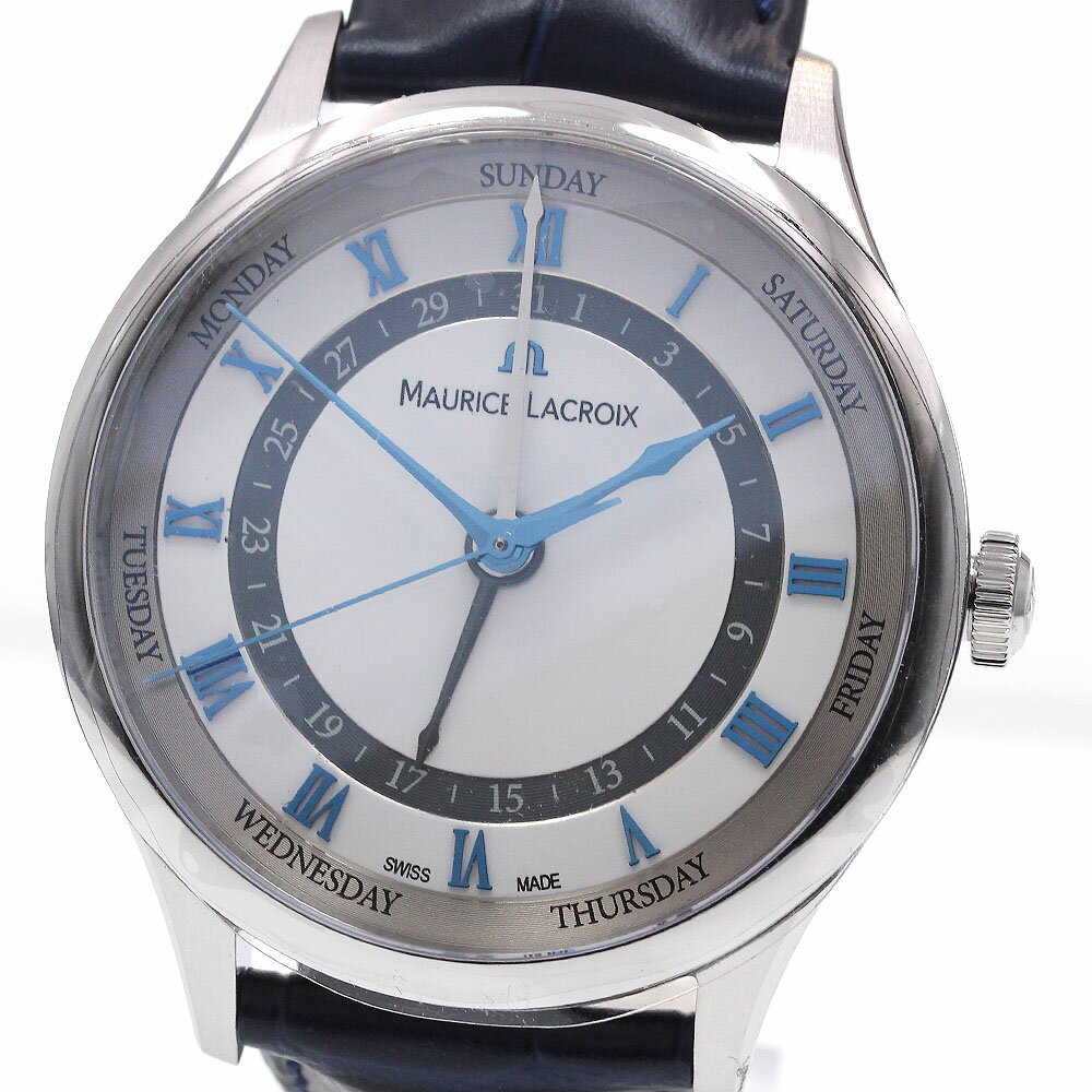 モーリスラクロア MAURICE LACROIX MP6507-SS001-110-4 マスターピース 5ハンズ 自動巻き メンズ 未使用品 保証書付き_861810【中古】