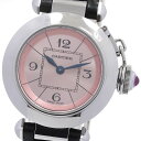 カルティエ CARTIER W3140026 ミスパシャ クォーツ レディース 保証書付き_860504【中古】