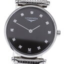 ロンジン LONGINES L4.209.4 グランド クラシック 12Pダイヤ クォーツ レディース _862274【中古】