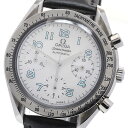 オメガ OMEGA 3802.71.53 スピードマスター クロノグラフ 自動巻き ボーイズ 保証書付き_861009【中古】