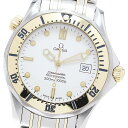 オメガ OMEGA 2362.20 シーマスター300 デイト クォーツ ボーイズ 美品 保証書付き_860113【中古】