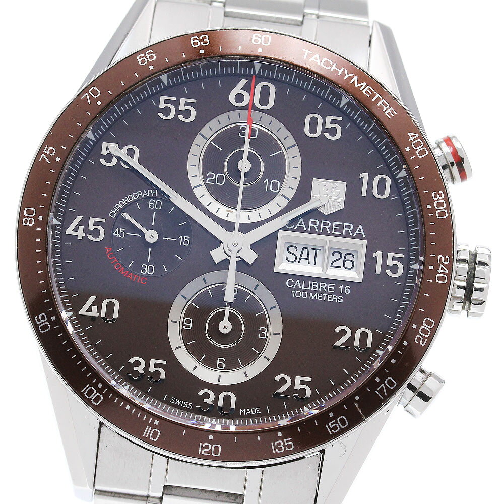 タグホイヤー TAG HEUER CV2A12.BA0796 カレラ クロノグラフ デイデイト 自動 ...