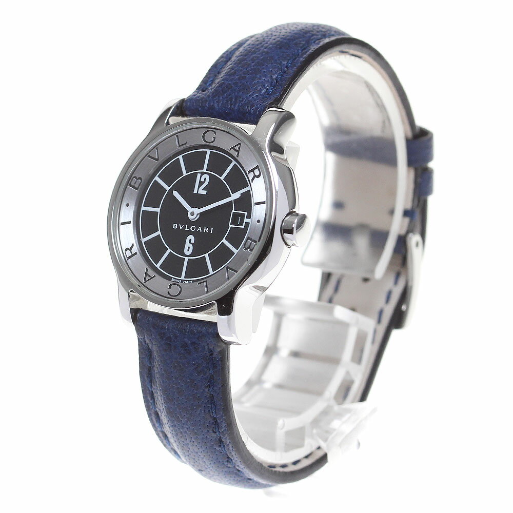 ブルガリ BVLGARI ST29S ソロテンポ デイト クォーツ レディース _863141【中古】