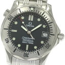 オメガ OMEGA 2250.80 シーマスター300 デイト 日本限定 自動巻き ボーイズ 良品 _860151【中古】