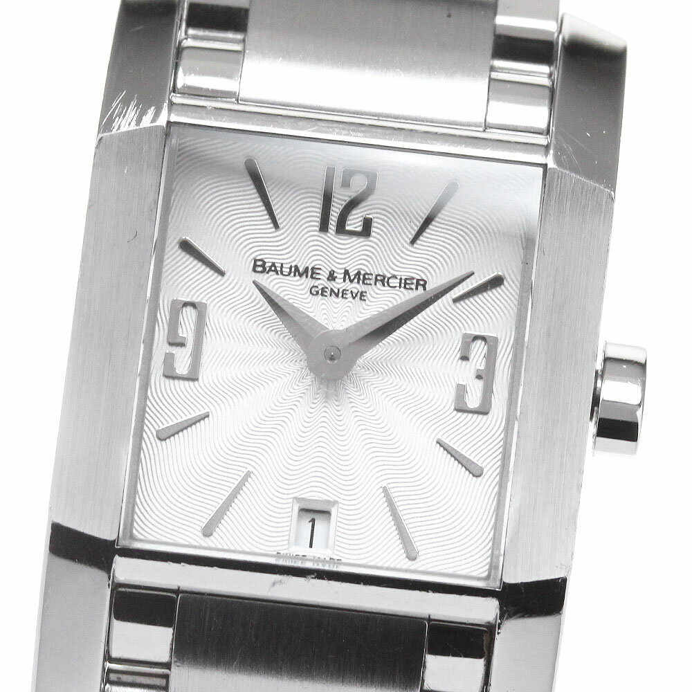 ボーム&メルシェ Baume & Mercier 65488 ディアマント デイト クォーツ レディース _840437【中古】