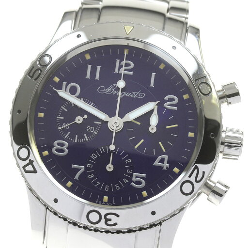 ブレゲ Breguet 3807 アエロナバル タイプXX クロノグラフ 日本限定 自動巻き メンズ 良品 _820025【中古】 ブレゲ Breguet 3807 アエロナバル タイプXX クロノグラフ 日本限定 自動巻き メンズ 良品 _820025【中古】