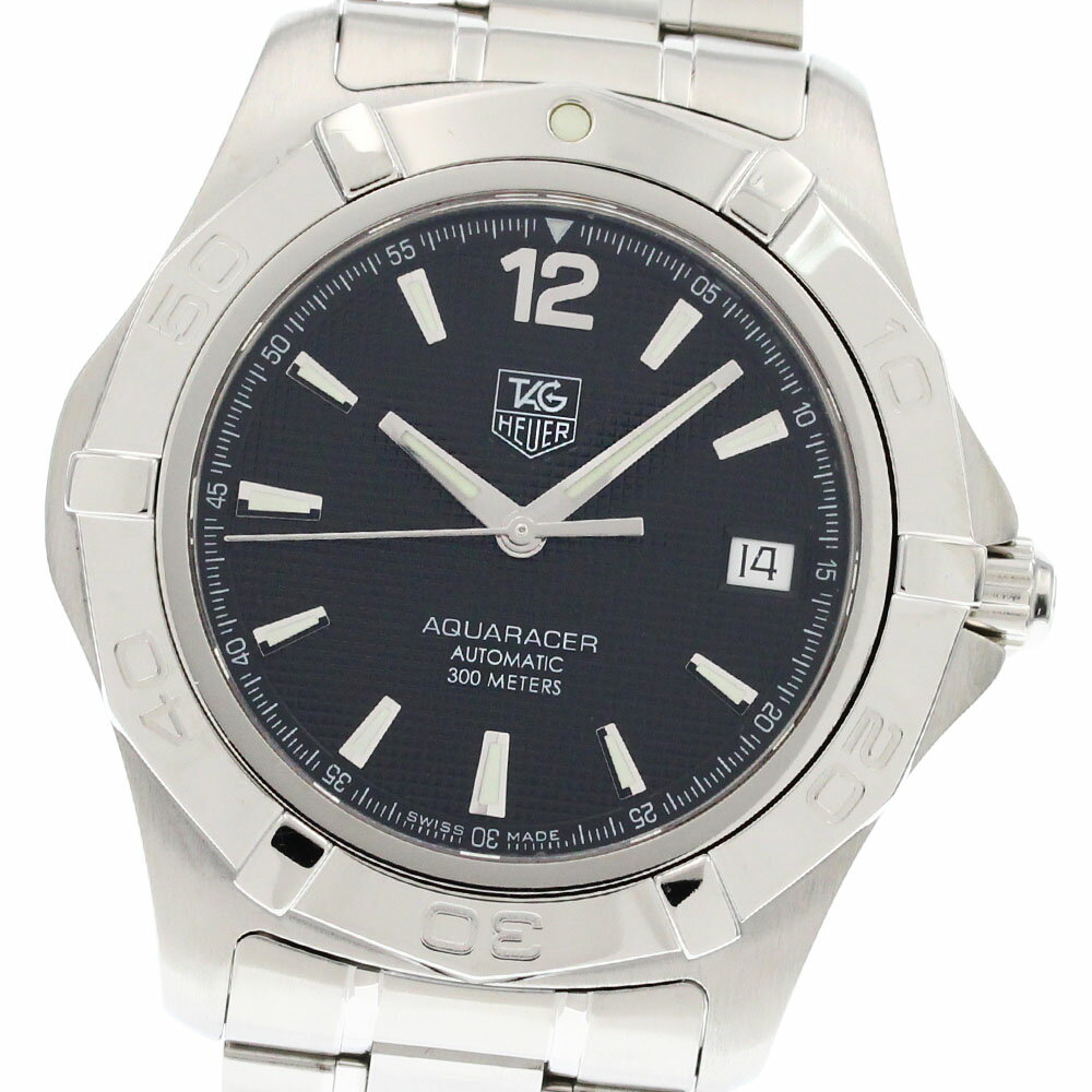 タグホイヤー TAG HEUER WAF2110.BA0806 アクアレーサー デイト 自動巻き メ ...