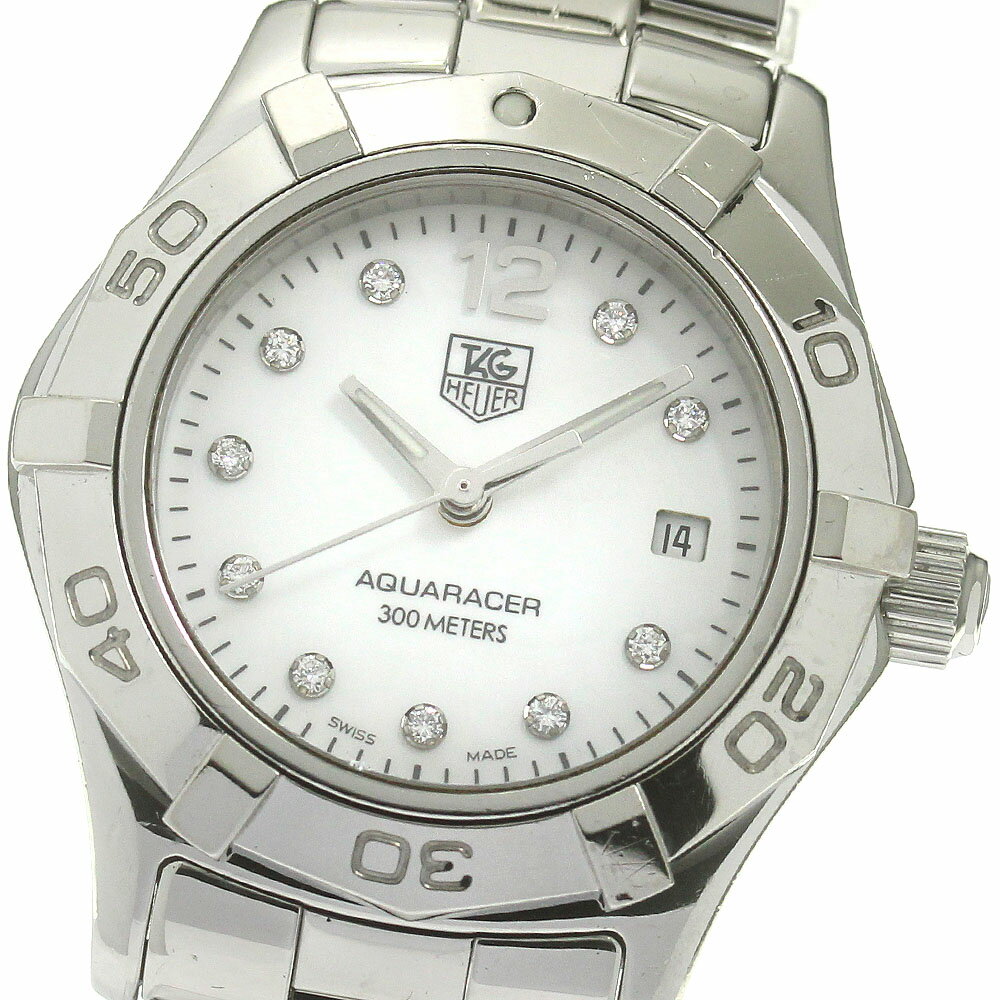 タグホイヤー TAG HEUER WAF1415.BA0813 アクアレーサー 10Pダイヤ デイト ...