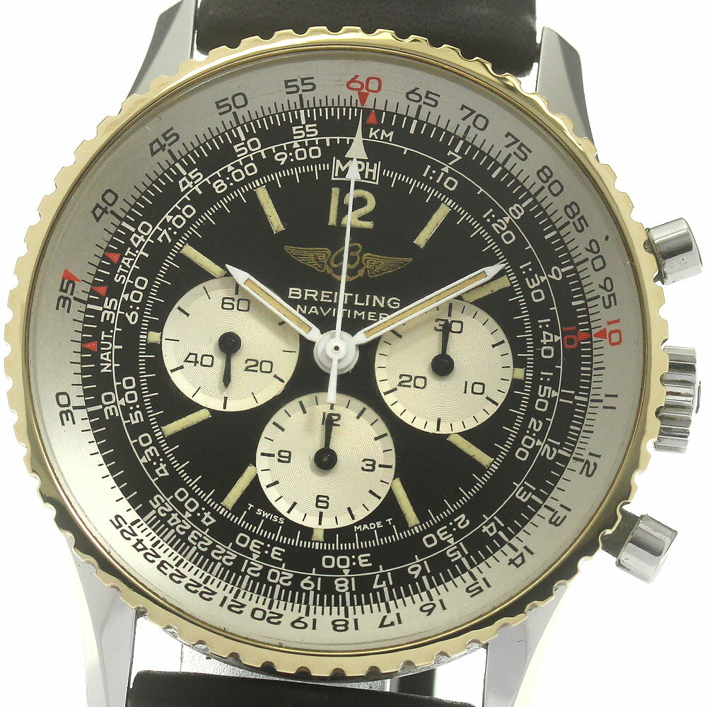ブライトリング BREITLING 81600 ナビタイマー クロノグラフ 手巻き メンズ _863314【中古】