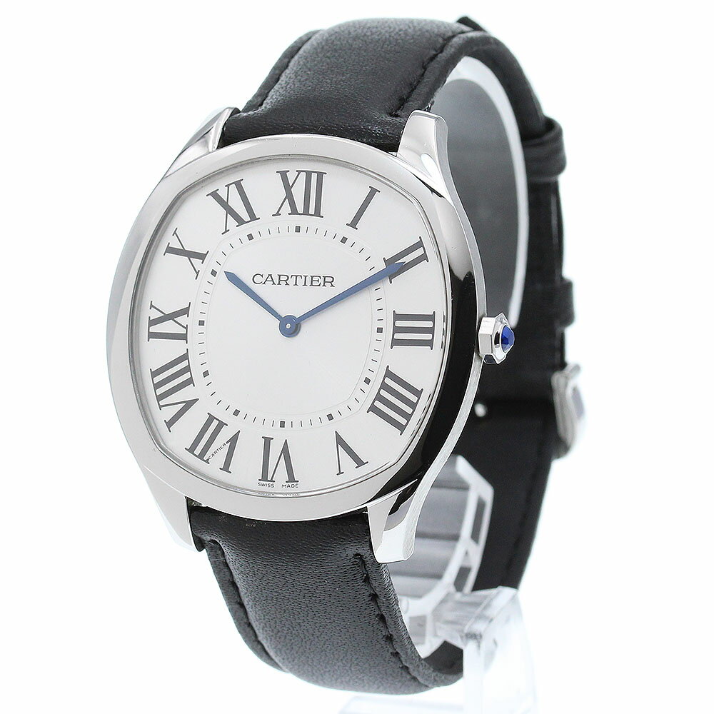 カルティエ CARTIER WSNM0011 ドライブ ドゥ カルティエ エクストラフラット 手巻き メンズ _862608【中古】