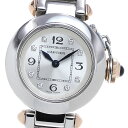 カルティエ CARTIER WJ124020 ミスパシャ 8Pダイヤ クォーツ レディース 良品 _862616【中古】(2)
