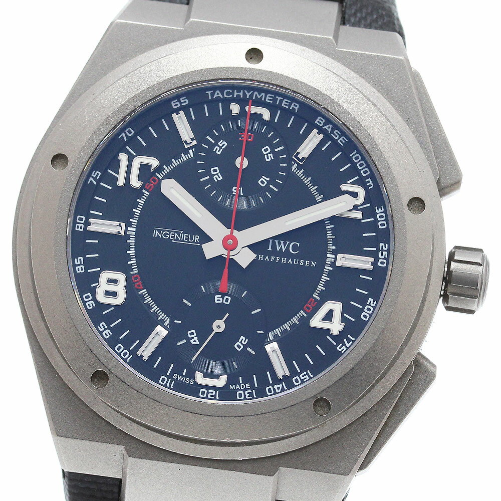 IWC IWC SCHAFFHAUSEN IW372504 インヂュニア クロノグラフ AMG 自動巻き メンズ _863729【中古】