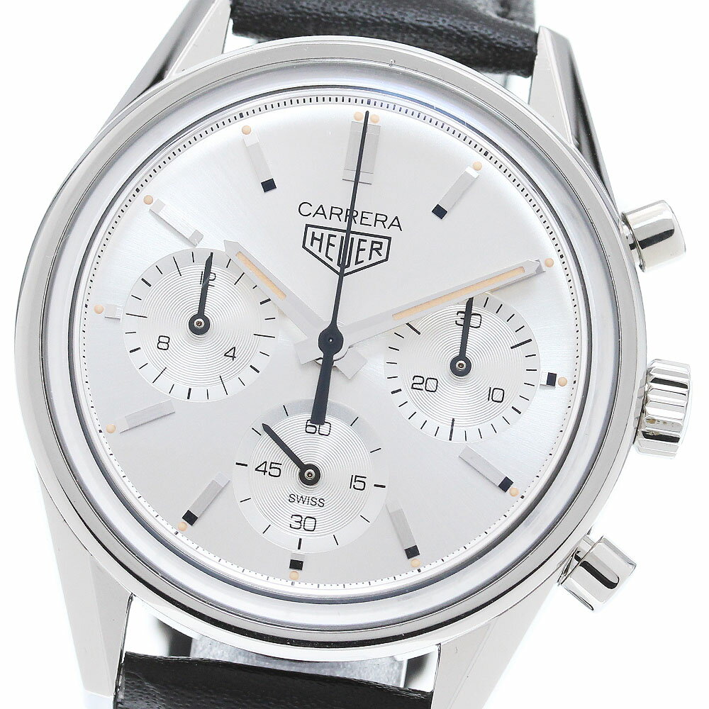 タグホイヤー TAG HEUER CBK221B カレラ 160周年記念 クロノグラフ リミテッドエディション 自動巻き メンズ 良品 箱・保証書付き_865181【中古】