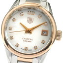 タグホイヤー TAG HEUER WAR2452 カレラ SS/PG キャリバー9 12Pダイヤ デイト 自動巻き レディース 良品 _864575【中古】(2)