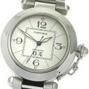 カルティエ CARTIER W31055M7 パシャC グランドデイト 自動巻き ボーイズ 内箱付き_864772【中古】