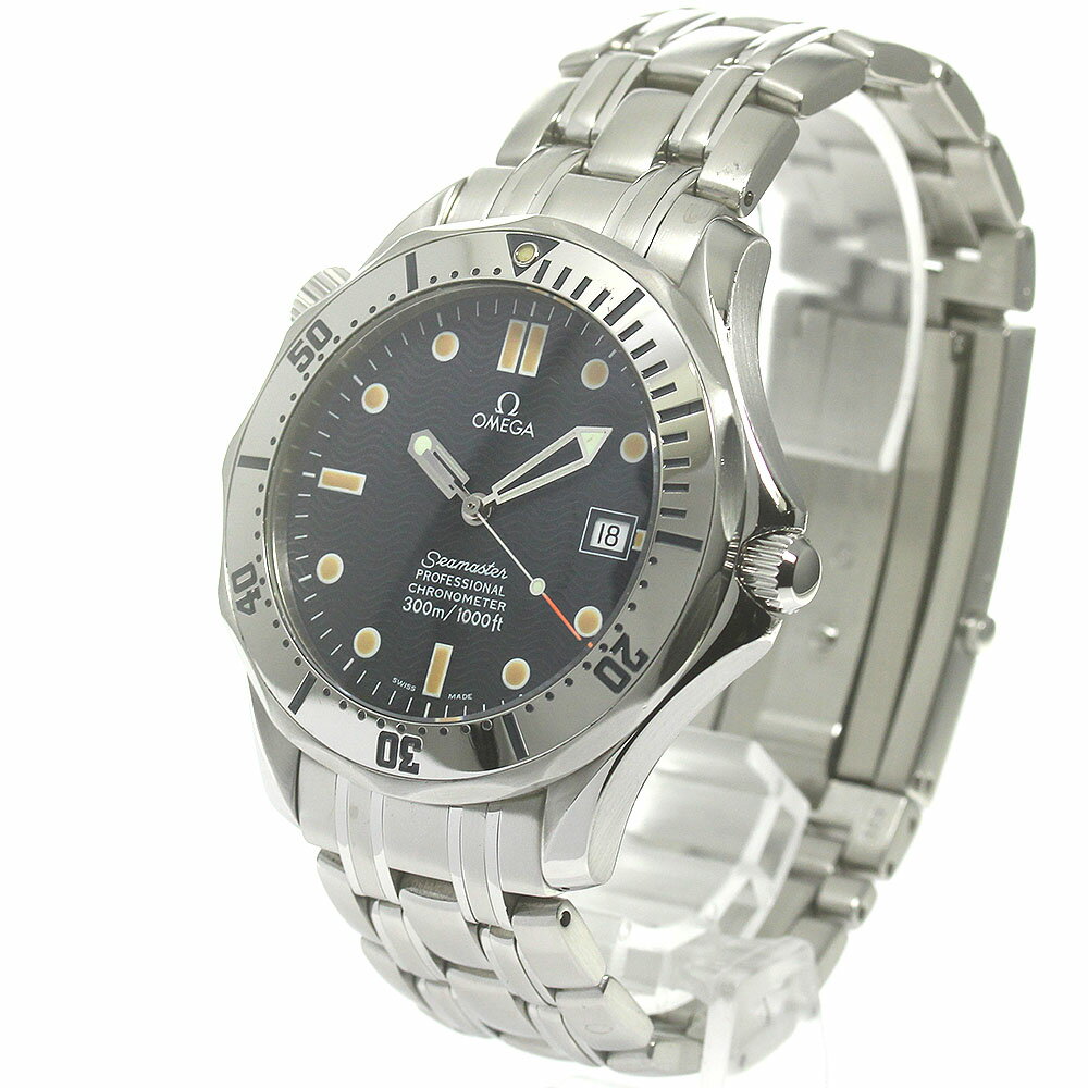オメガ OMEGA 2532.80 シーマスター300 デイト 自動巻き メンズ _865217【中古】