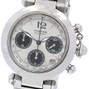 カルティエ CARTIER W31048M7 パシャC クロノグラフ 自動巻き ボーイズ _847518【中古】
