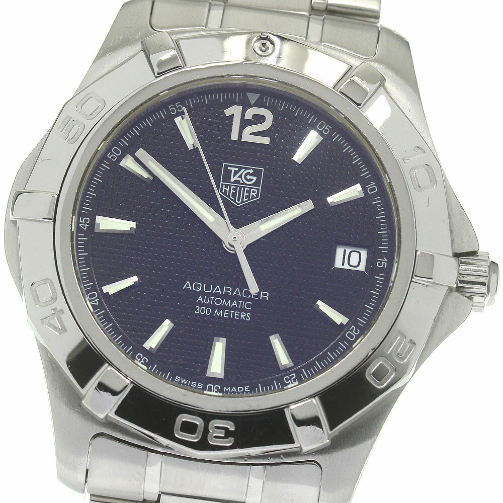 タグホイヤー TAG HEUER WAF2110.BA0806 アクアレーサー デイト 自動巻き メ ...