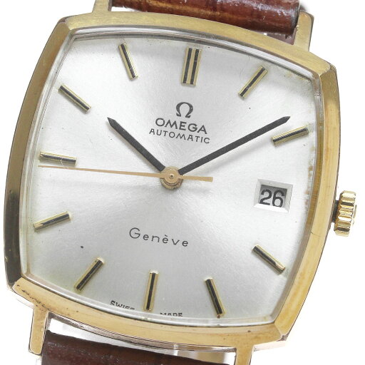 オメガ OMEGA Ref.162.0042 ジュネーブ スクエア デイト Cal.1481 自動巻き メンズ _861952【中古】 オメガ OMEGA Ref.162.0042 ジュネーブ スクエア デイト Cal.1481 自動巻き メンズ _861952【中古】