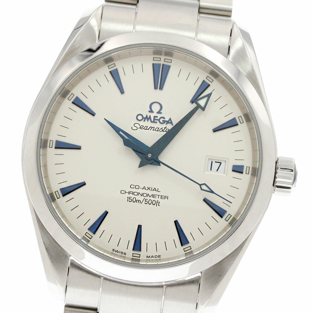 オメガ OMEGA 2503.33 シーマスター アクアテラ デイト コーアクシャル 自動巻き メン ...