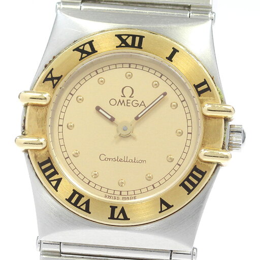 オメガ OMEGA コンステレーション YGベゼル クォーツ レディース _866238【中古】 オメガ OMEGA コンステレーション YGベゼル クォーツ レディース _866238【中古】