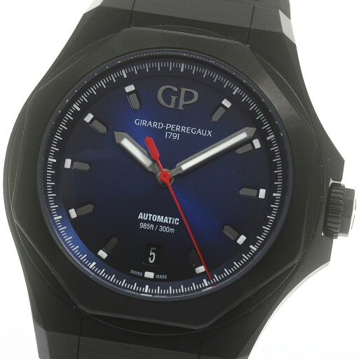 ジラール・ペルゴ GIRARD PERREGAUX 81070-21-491-FH6A ロレアート アブソルート デイト 自動巻き メンズ 美品 箱・保証書付き_866711【中古】 ジラール・ペルゴ GIRARD PERREGAUX 81070-21-491-FH6A ロレアート アブソルート デイト 自動巻き メンズ 美品 箱・保証書付き_866711【中古】
