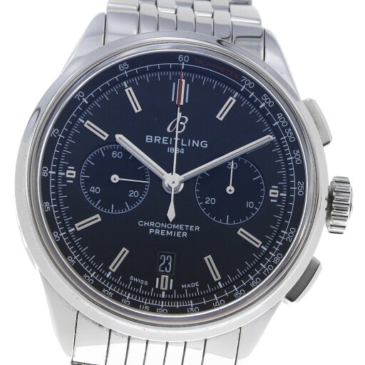 ブライトリング BREITLING AB0118 プレミエ B01 クロノグラフ 自動巻き メンズ 極美品 箱・保証書付き_867854【中古】 ブライトリング BREITLING AB0118 プレミエ B01 クロノグラフ 自動巻き メンズ 極美品 箱・保証書付き_867854【中古】