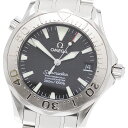 オメガ OMEGA 2236.50 シーマスター300 WGベゼル デイト 自動巻き ボーイズ 保証書付き_865399【中古】