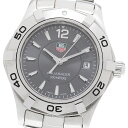 タグホイヤー TAG HEUER WAF141E アクアレーサー デイト クォーツ レディース _867608【中古】