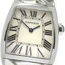 カルティエ CARTIER W660022I ラドーニャ LM クォーツ ボーイズ 保証書付き_849609【中古】