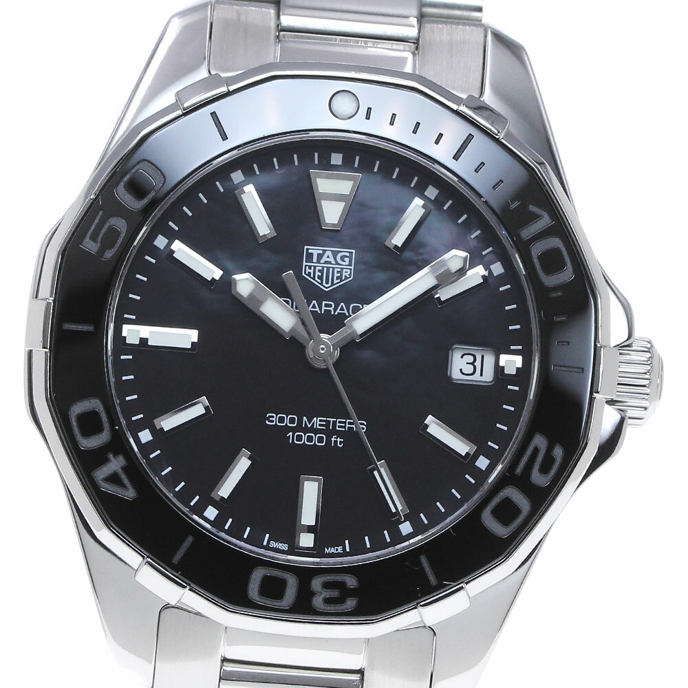 タグホイヤー TAG HEUER WAY131K アクアレーサー デイト クォーツ レディース _867224【中古】