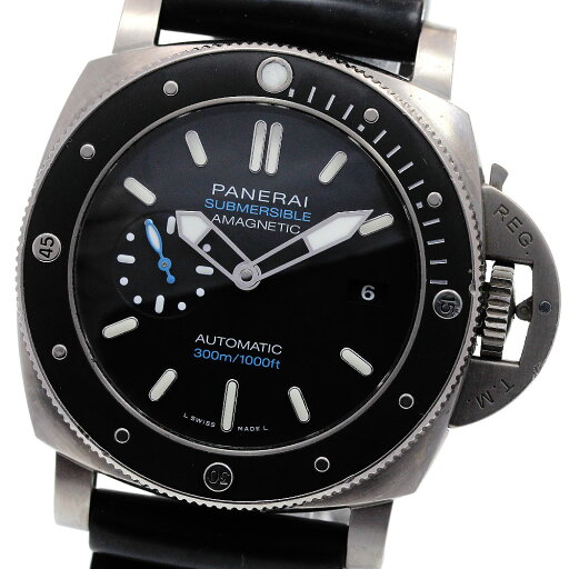 パネライ PANERAI PAM01389 ルミノール1950 サブマーシブル アマグネティック 3デイズ チタニオ 47MM 自動巻き メンズ 保証書付き_862791【中古】 パネライ PANERAI PAM01389 ルミノール1950 サブマーシブル アマグネティック 3デイズ チタニオ 47MM 自動巻き メンズ 保証書付き_862791【中古】