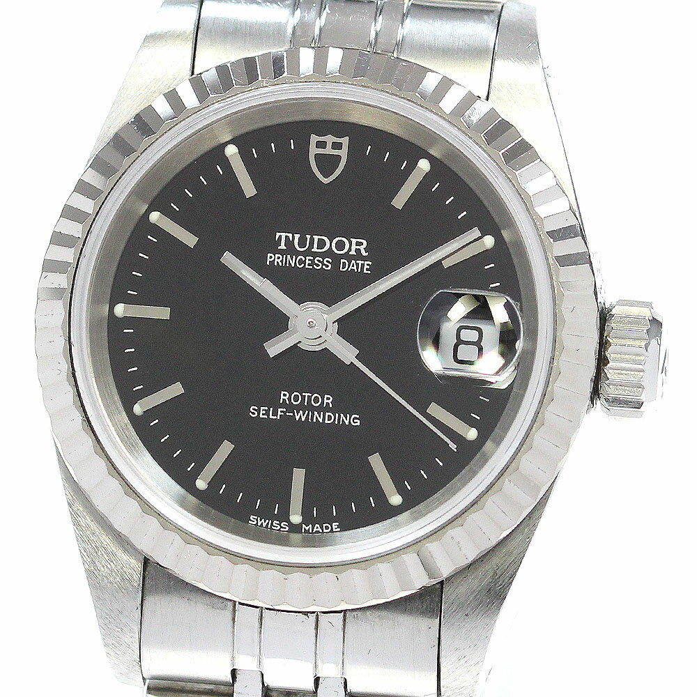 チュードル TUDOR 92414 プリンセス デイト Cal.2671 WGベゼル 自動巻き レデ ...