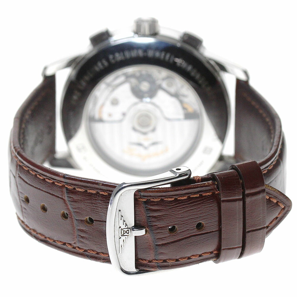 ロンジン LONGINES L2.749.4 ヘリテージ コラムホイール クロノグラフ デイト 自動巻き メンズ _863668【中古】