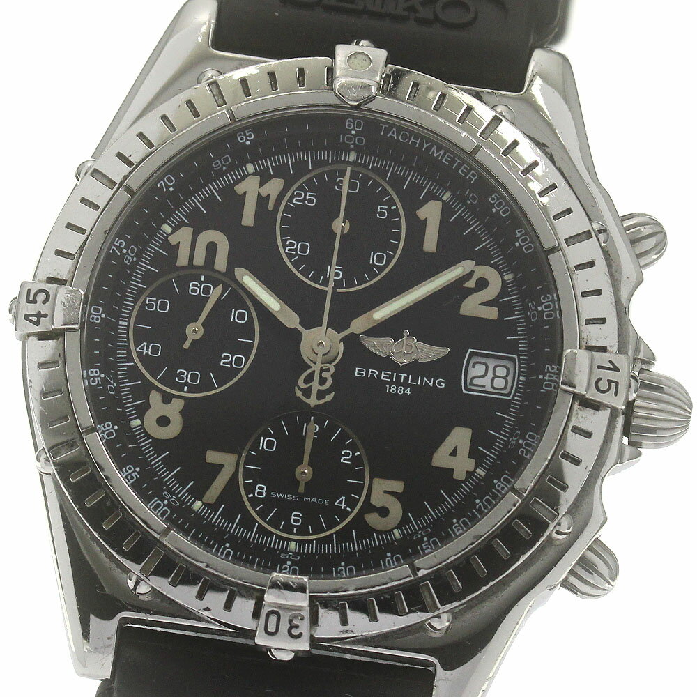 ブライトリング BREITLING A13050.1 クロノマット クロノグラフ 自動巻き メンズ 保証書付き_866435【中古】