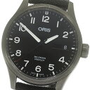 訳あり オリス ORIS 01 752 7698 4264 ビッグクラウン プロパイロット ビッグデイデイト 自動巻き メンズ 箱・保証書付き_869976【中...