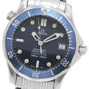 オメガ OMEGA 2551.80 シーマスター 300 デイト 自動巻き ボーイズ _865341【中古】