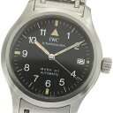 IWC IWC SCHAFFHAUSEN IW324102 パイロットウォッチ マークXII デイト 自動巻き メンズ _860517【中古】