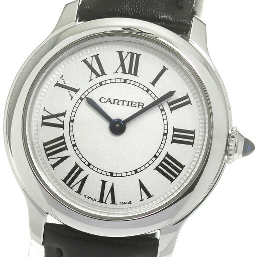 カルティエ CARTIER WSRN0030 ロンド マスト ドゥ カルティエ クォーツ ボーイズ 良品 内箱・保証書付き_867986【中古】 カルティエ CARTIER WSRN0030 ロンド マスト ドゥ カルティエ クォーツ ボーイズ 良品 内箱・保証書付き_867986【中古】