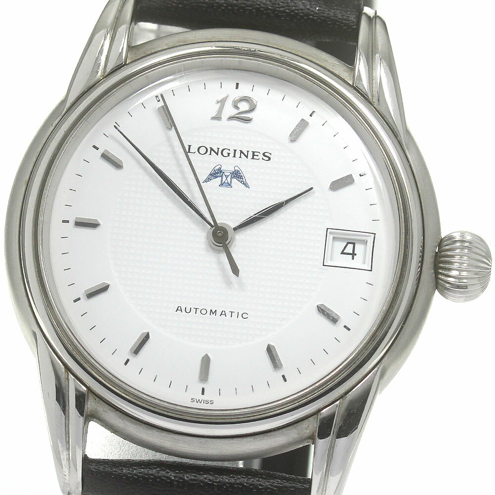 状態ランク 本体ランク B+ ベルトランク N ※社外品 商品の状態 ガラス 擦り傷が多い ケース いくつかの薄い擦り傷、小さい打痕 ベゼル いくつかの薄い擦り傷、小さい打痕 ベルト/ブレスレット 未使用品 針 僅かなシミ 文字盤 軽いダメージ、シミ 尾錠/バックル 未使用品 商品管理No. 870265　 176 250211 HY 商品の詳細 ブランド ロンジン/LONGINES 性別 メンズ ケース素材 ステンレス ベルト素材 革 文字盤色 ホワイト 機械タイプ 自動巻き Ref.No L4.660.4 シリアルNo 27070*** 機能・特徴 デイト 付属品 なし(本体のみ) ケースサイズ(w) 約 35mm ベルトサイズ※1 約 19cm ラグ幅 18mm 日差 +15秒/日　※参考値 OH歴 弊社では実施しておりません。 ※1：ベルトサイズとは、ケース部分も含めた総腕回りのサイズになります。 ※機械式時計の場合、姿勢差などの影響により日差が大きくなることも御座います。こちらの数値はあくまで参考値としてお考え下さい。日差が大きいからという理由での返品や無償修理の対応は致しかねますので、ご理解の上ご入札下さい。 ※写真にて状態をご確認下さいませ。 ※USED品になりますので、ご理解頂ける方のご購入をお待ちしております。
