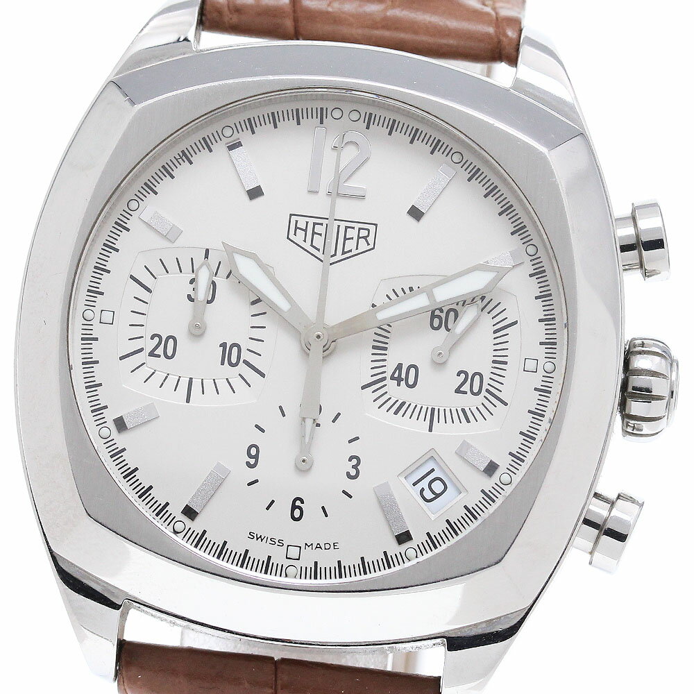 ホイヤー Heuer CR2111 モンツァ クロノグラフ 自動巻き メンズ _870335【中古】